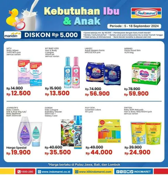 Promo Indomaret Super Hemat Periode 5-18 September 2024