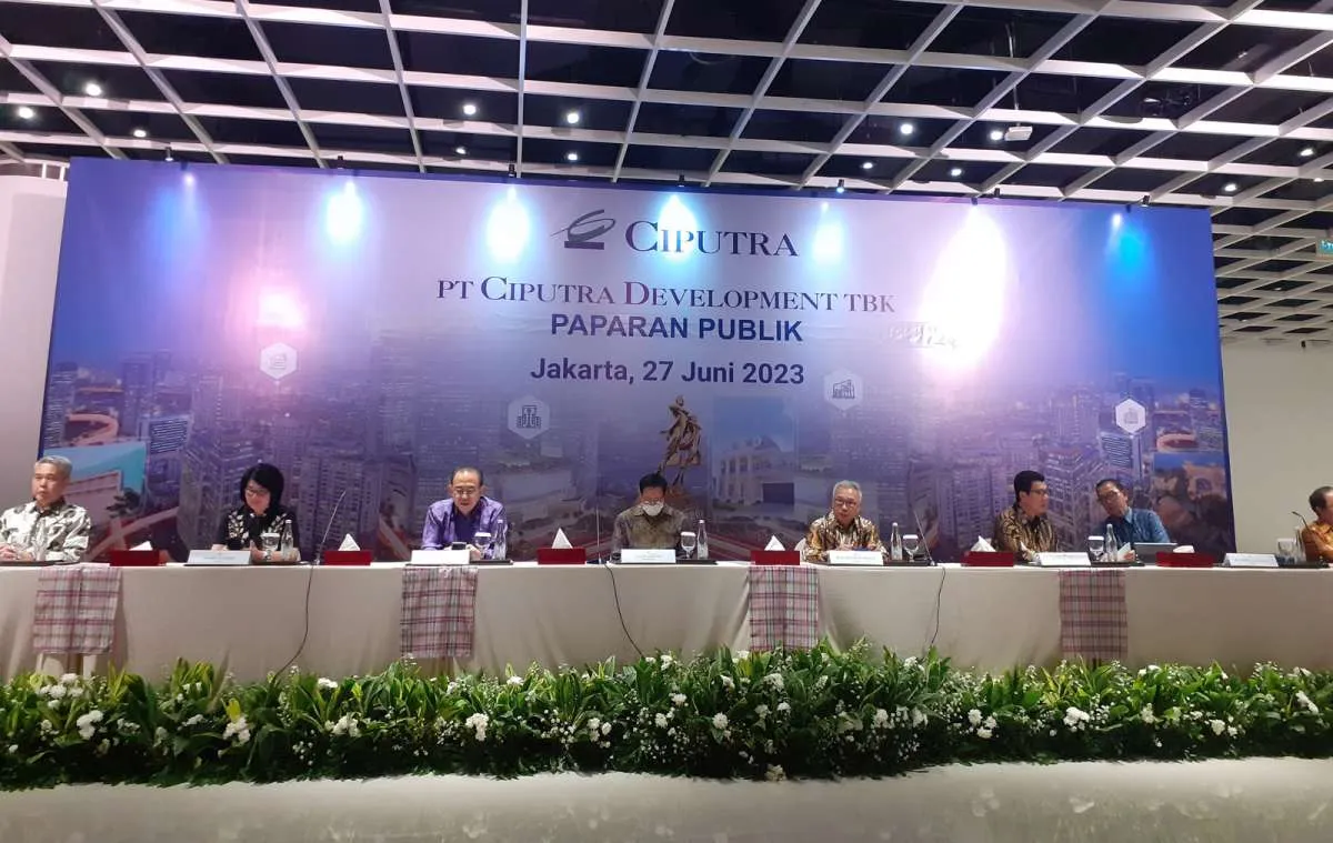 Ciputra Development (CTRA) Putuskan Bagi Dividen Sebesar Rp 278 Miliar