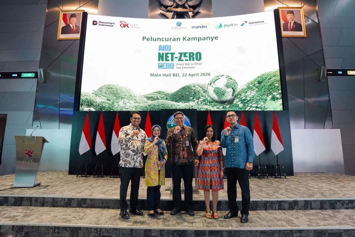 Sediakan Kredit Karbon, Pertamina NRE Dukung Kampanye IDXCarbon AKU NET-ZERO HERO