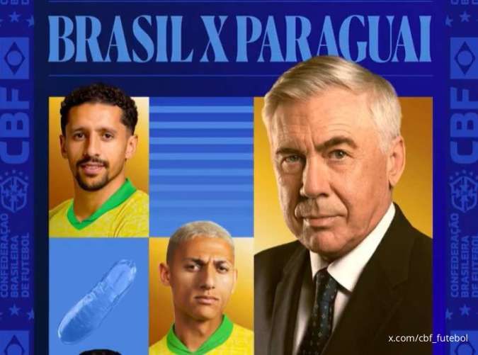 Prediksi Brasil vs Paraguay di Kualifikasi Piala Dunia 2026, Rabu (11/6) Pagi WIB