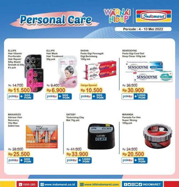 Promo Indomaret Super Hemat Mingguan Mulai 4-10 Mei 2022