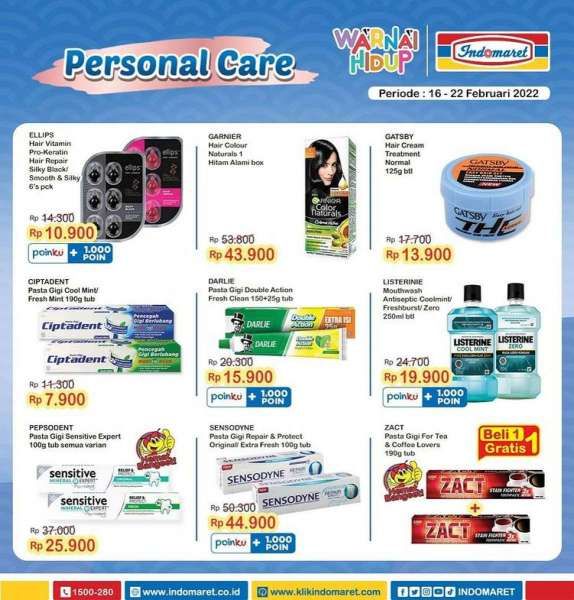 Promo Indomaret Super Hemat Mingguan Terbaru 16-22 Februari 2022