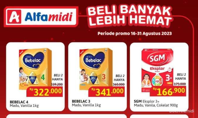 Promo Alfamidi Semarak Agustus sampai 31 Agustus 2023, Cek Harga Serba Rp 17.000!