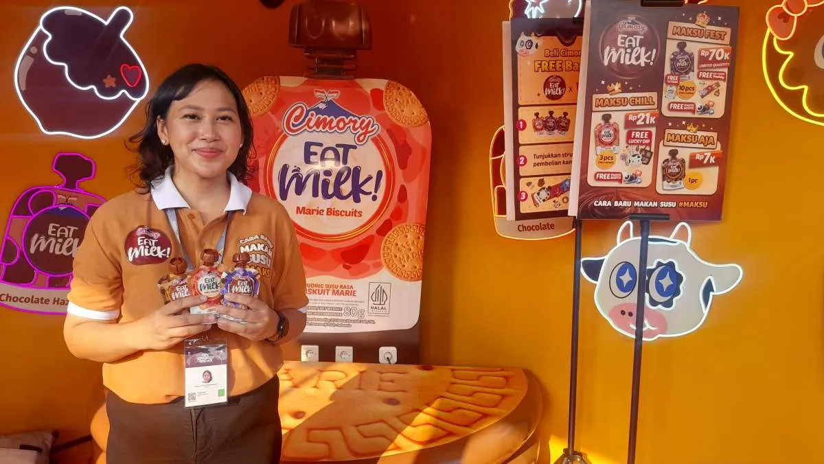 Hadir di Java Jazz 2025, Cimory Targetkan Jual 20 Ribu Paket Cimory Eat Milk