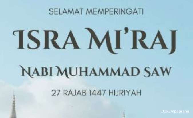 Kumpulan Link Poster Isra Miraj 1447 H: Cara Praktis Semarakkan Media Sosial