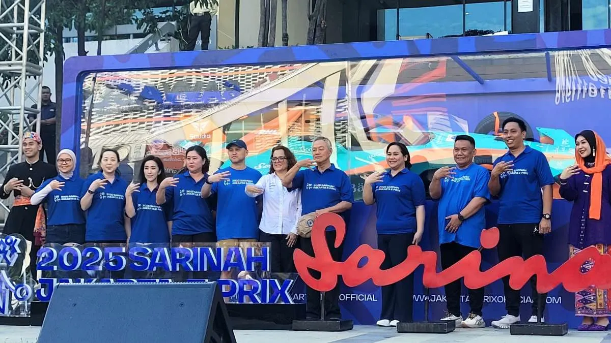 Sarinah Resmi Jadi Title Partner Jakarta E-Prix 2025, Kolaborasi Budaya & Masa Depan