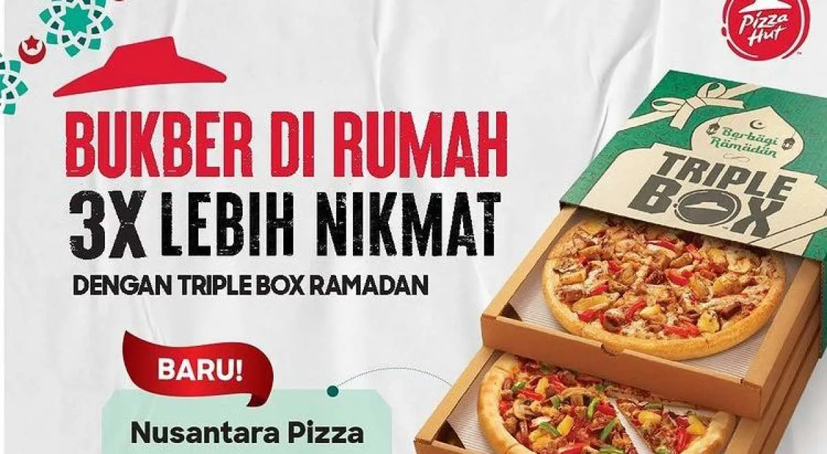 Promo Pizza Hut di Awal April 2022, Dapatkan Triple Box Harga Spesial Jelang Ramadhan