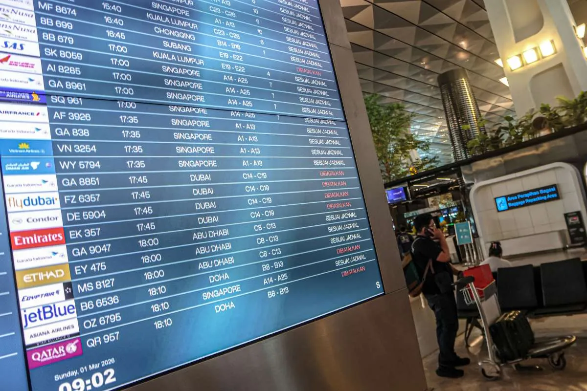 Timur Tengah Memanas, Ini Daftar Maskapai yang Batalkan Penerbangan