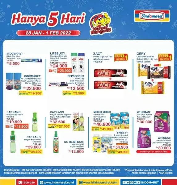 Promo JSM Indomaret di 28 Januari-1 Februari 2022