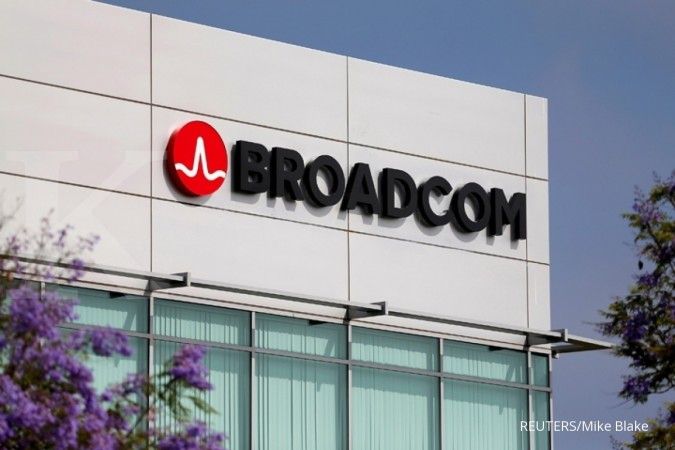 Pertumbuhan bisnis dinilai lambat, saham Broadcom turun