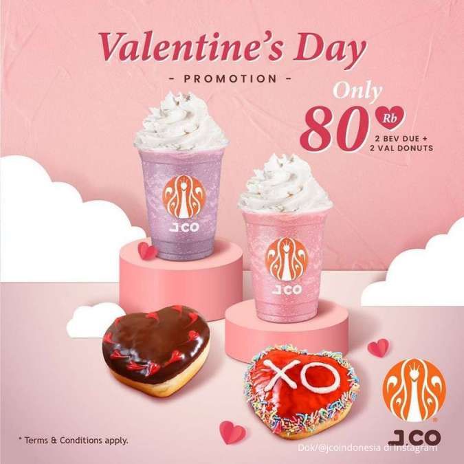 Promo J.CO Hari Valentine di 14 Februari 2022