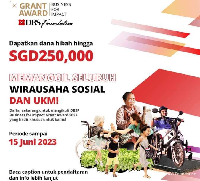  DBS Foundation Dukung Wirausaha & UKM lewat DBS Business for Impact Grant Award