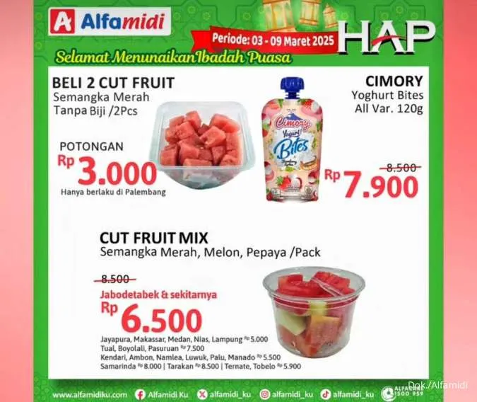 Promo Alfamidi Hemat Satu Pekan Periode 3-9 Maret 2025