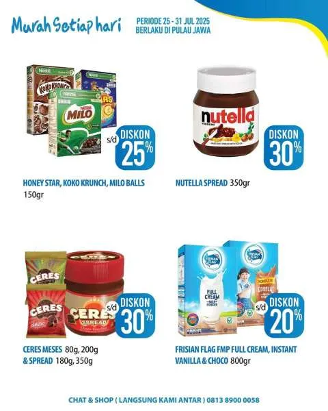Promo JSM Hypermart Hyper Diskon Weekend Periode 25-28 Juli 2025