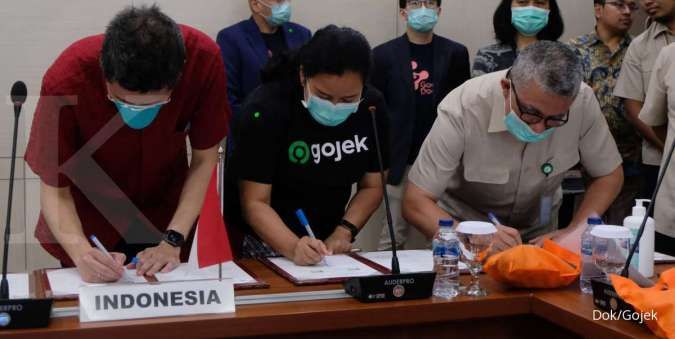 Kementerian Kesehatan RI, Gojek dan Halodoc Resmikan Kerjasama Perkuat Penanganan Covid-19