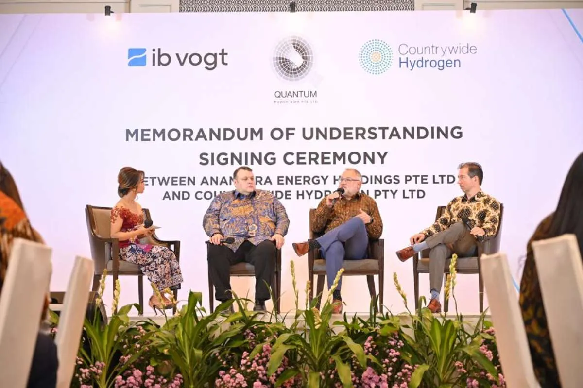Anantara Energi Gaet Countrywide Hydrogen Bangun Fasilitas Produksi Hidrogen di Kepri