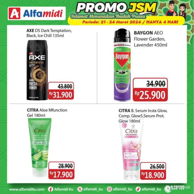 Promo JSM Alfamidi Hanya 4 Hari Periode 21-24 Maret 2024