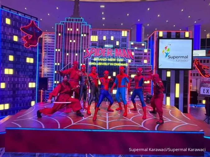 Penggemar Spider-Man Merapat, Supermal Karawaci Punya Wahana dan Meet and Greet