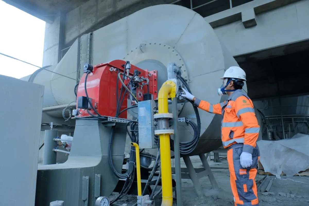 SIG Ciptakan Terobosan, Gunakan 100% Bahan Bakar Gas Ramah Lingkungan di Semen Gresik