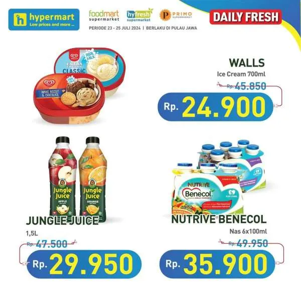 Promo Hypermart Hyper Diskon Weekday Periode 23-25 Juli 2024