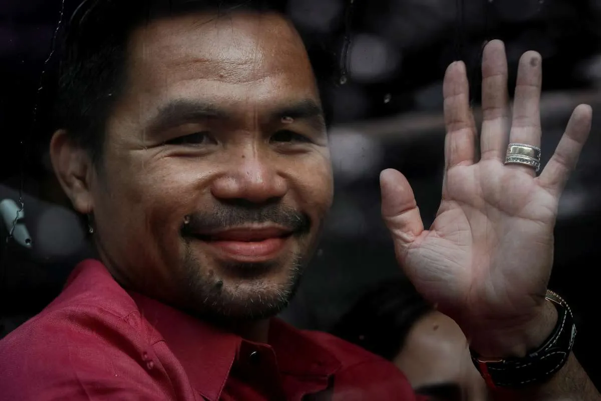 Manny Pacquiao Gagal Raih Sabuk Welterweight, Duel Lawan Mario Barrios Berakhir Draw