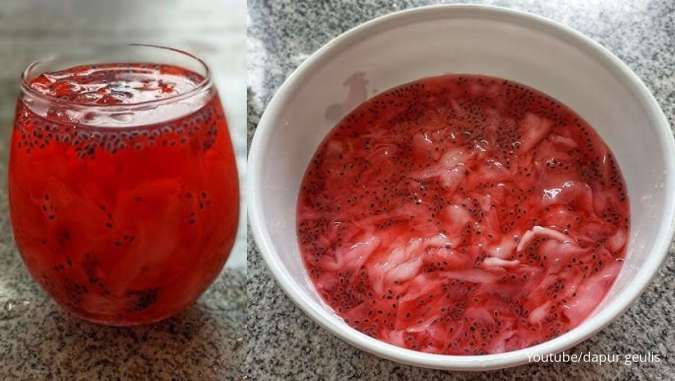 Resep Es Kopyor Kekinian yang Menyegarkan, Dilengkapi Jelly dan Nata de Coco