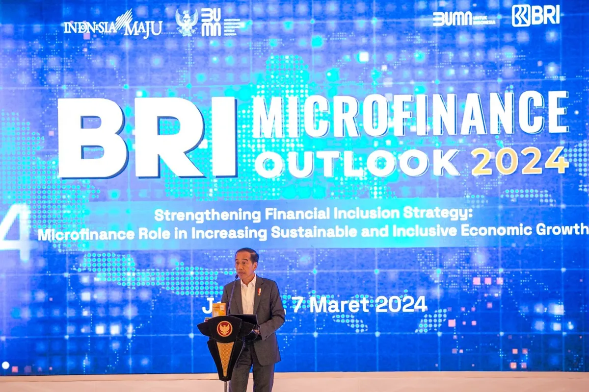 Presiden Jokowi Apresiasi BRI Dorong Pertumbuhan Ekonomi Melalui Inklusi Keuangan