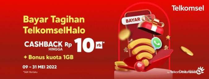 Berakhir Hari Ini! Bayar Tagihan Kartu Halo di Blibli Cashback hingga 10%