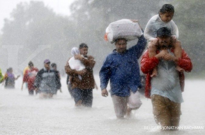 Potensi kerugian Badai Harvey mencapai US$180 M