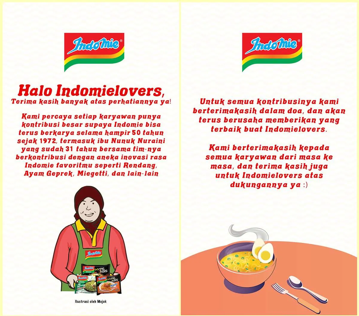 Mengenang kepergian peracik bumbu Indomie: Apresiasi untuk Nunuk Nuraini