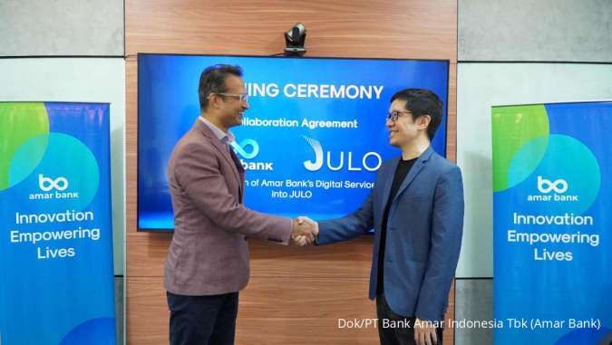 Amar Bank Gandeng JULO Group, Berikan Layanan Perbankan dan Kredit Terpadu