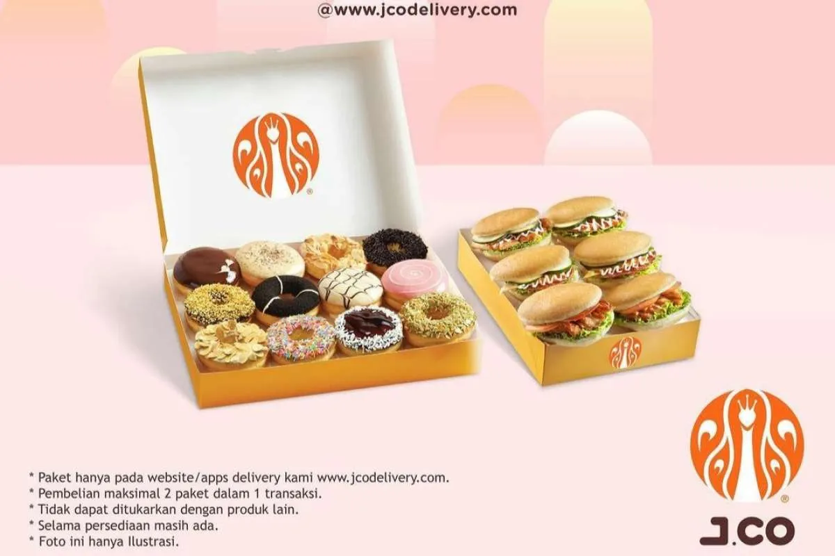 Promo J.CO Akhir Pekan sampai 5 Maret 2023, Diskon 1 Lusin Donat Aneka Rasa