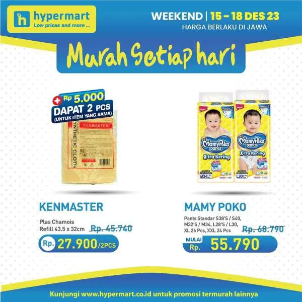 Promo JSM Hypermart Hyper Diskon Weekend Periode 15-18 Desember 2023