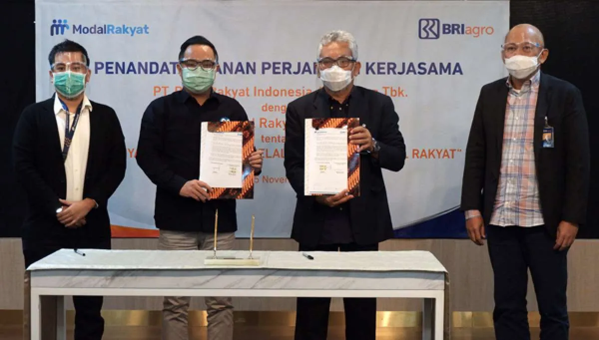  BRI Agro salurkan pinjaman UMKM lewat P2P lending Modal Rakyat senilai Rp 50 miliar