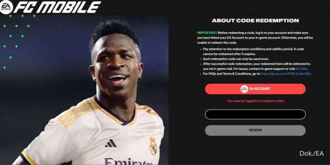 Kode Redeem FC Mobile Terbaru Update Oktober 2024, Buruan Klaim di Redeem.fcm.ea