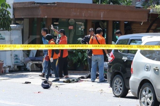 Ada empat bom lainnya di rumah pelaku peledakan gereja Surabaya