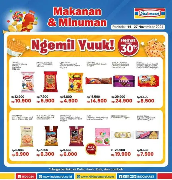 Promo Indomaret Super Hemat Periode 14-27 November 2024