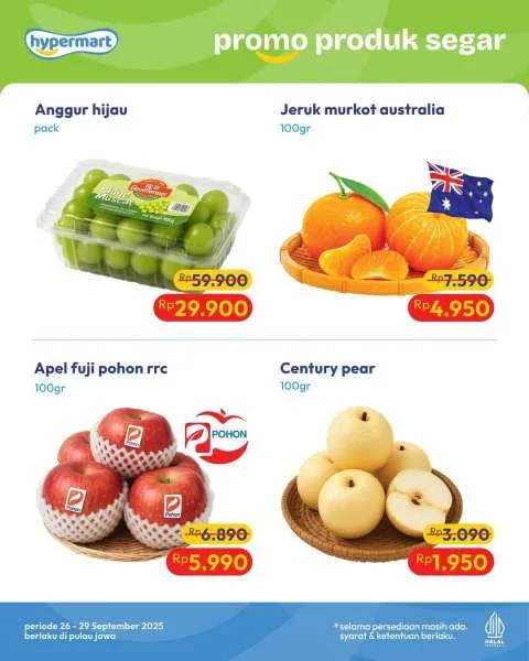 Promo JSM Hypermart Hyper Diskon Weekend Periode 26-29 September 2025