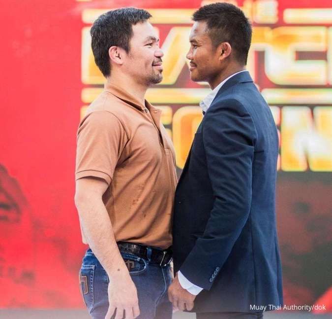 Pertarungan Legenda Tinjau, Pacquiao Vs Buakaw Dijadwalkan Januari 2024