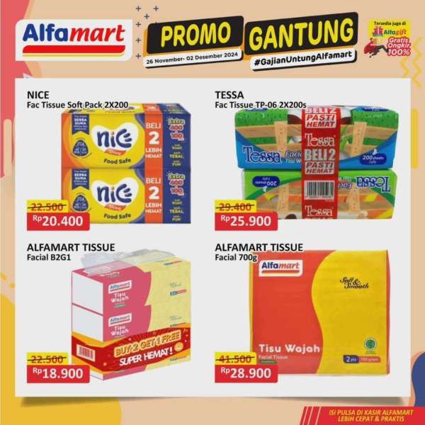 Promo Alfamart Gantung 26 November-2 Desember 2024