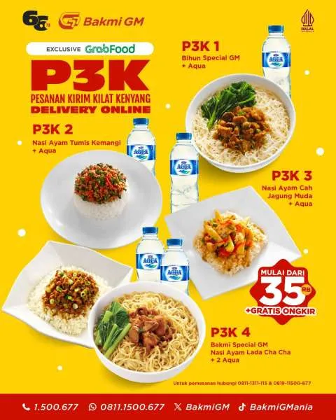Promo Bakmi GM P3K Delivery Online