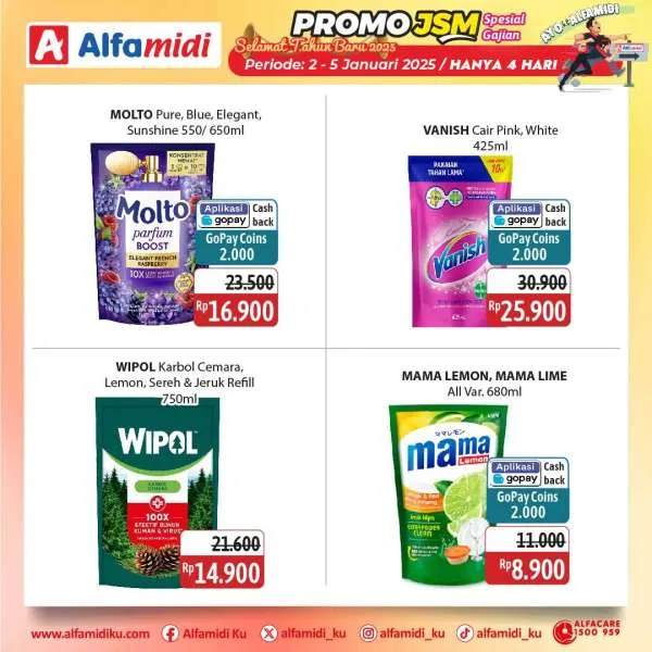 Promo JSM Alfamidi Periode 2-5 Januari 2025