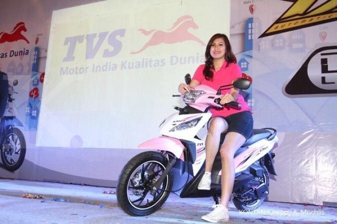 TVS targetkan jual 1.000 unit motor matik Dazz DFI