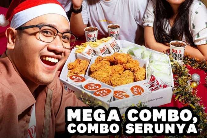 Promo KFC Spesial Akhir Tahun 2022, Makan Bareng Teman Beli Paket KFC Mega Combo