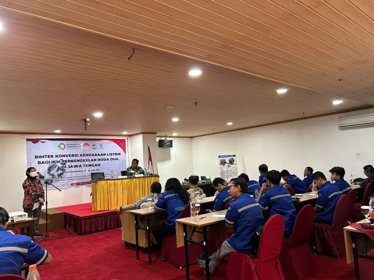 Kemenperin Gelar Bimtek Konversi Kendaraan Listrik Guna Pacu Daya Saing Bengkel 