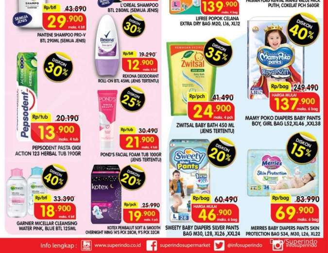 Katalog Promo Superindo Diskon Gajian 3-5 Desember 2021, Aneka Produk Diskon s/d 40%