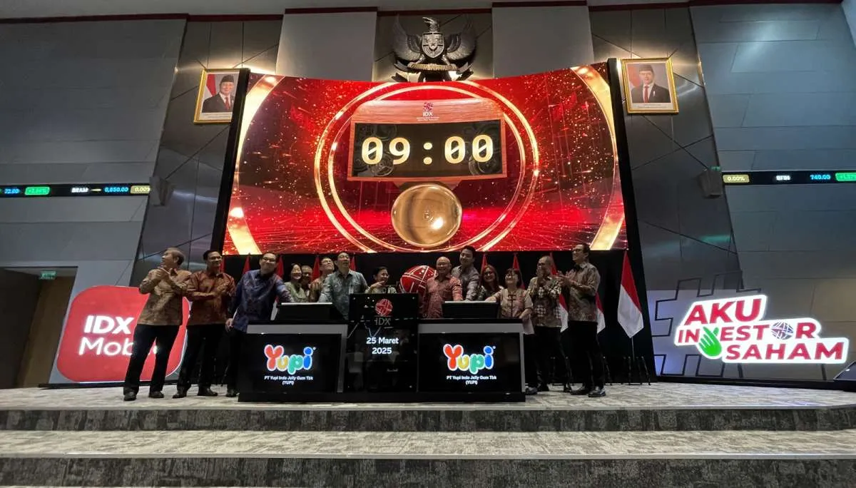 Resmi Melantai di Bursa, Harga Saham YUPI Naik 2,09%