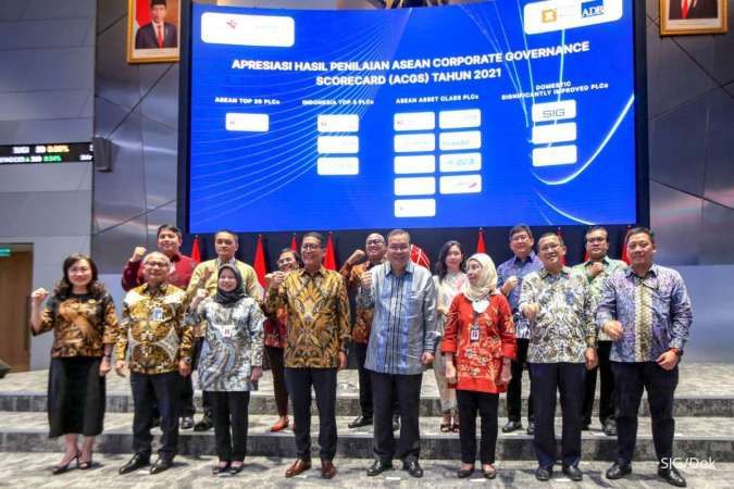 Semen Indonesia (SMGR) Terima Apresiasi ASEAN Corporate Governance Scorecard dari BEI