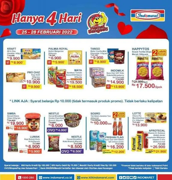 Promo JSM Indomaret di 25-28 Februari 2022