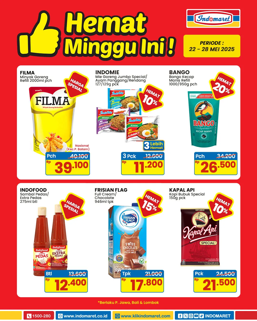 Promo Indomaret 22-28 Mei 2025 Hemat Minggu Ini